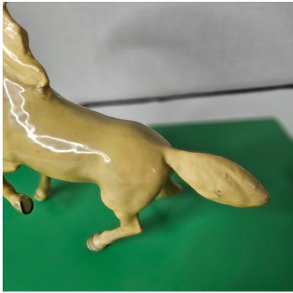 Palomino Mustang Porcelain Sculpture VTG 1950s  by Mortens Studio Running - Picture 5 of 10